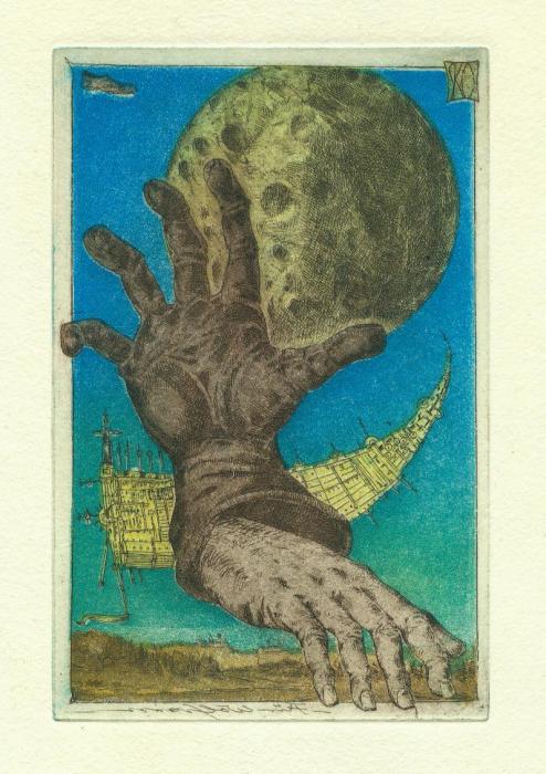 Ror Wolf. Die Hand. [Erstdruck]