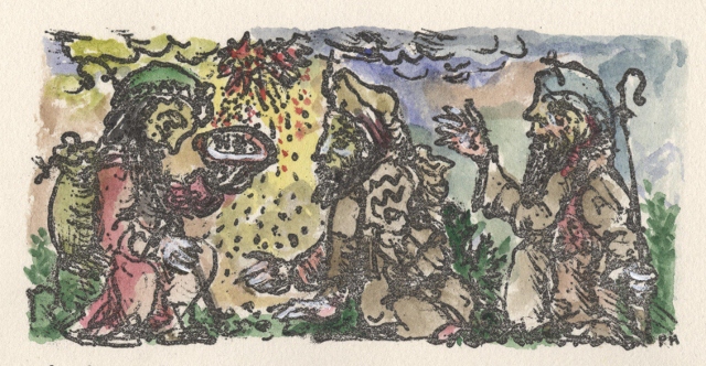 Paul Mersmann. Die Pilger - Ein Traum. [Erstdruck]