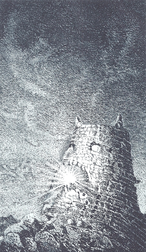 Victor Hugo. Felsen und Ruinen. [Erstdruck]