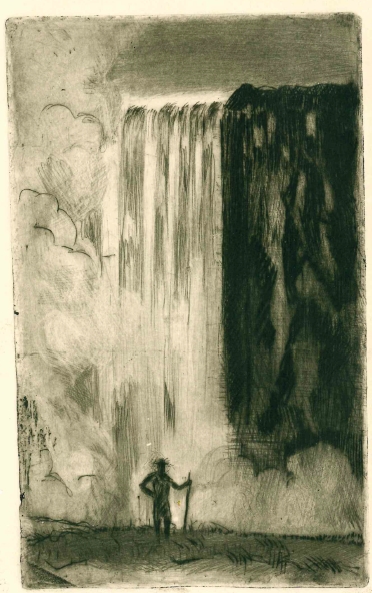 Carl von Linné/H.C. Artmann. Am großen Wasserfall.