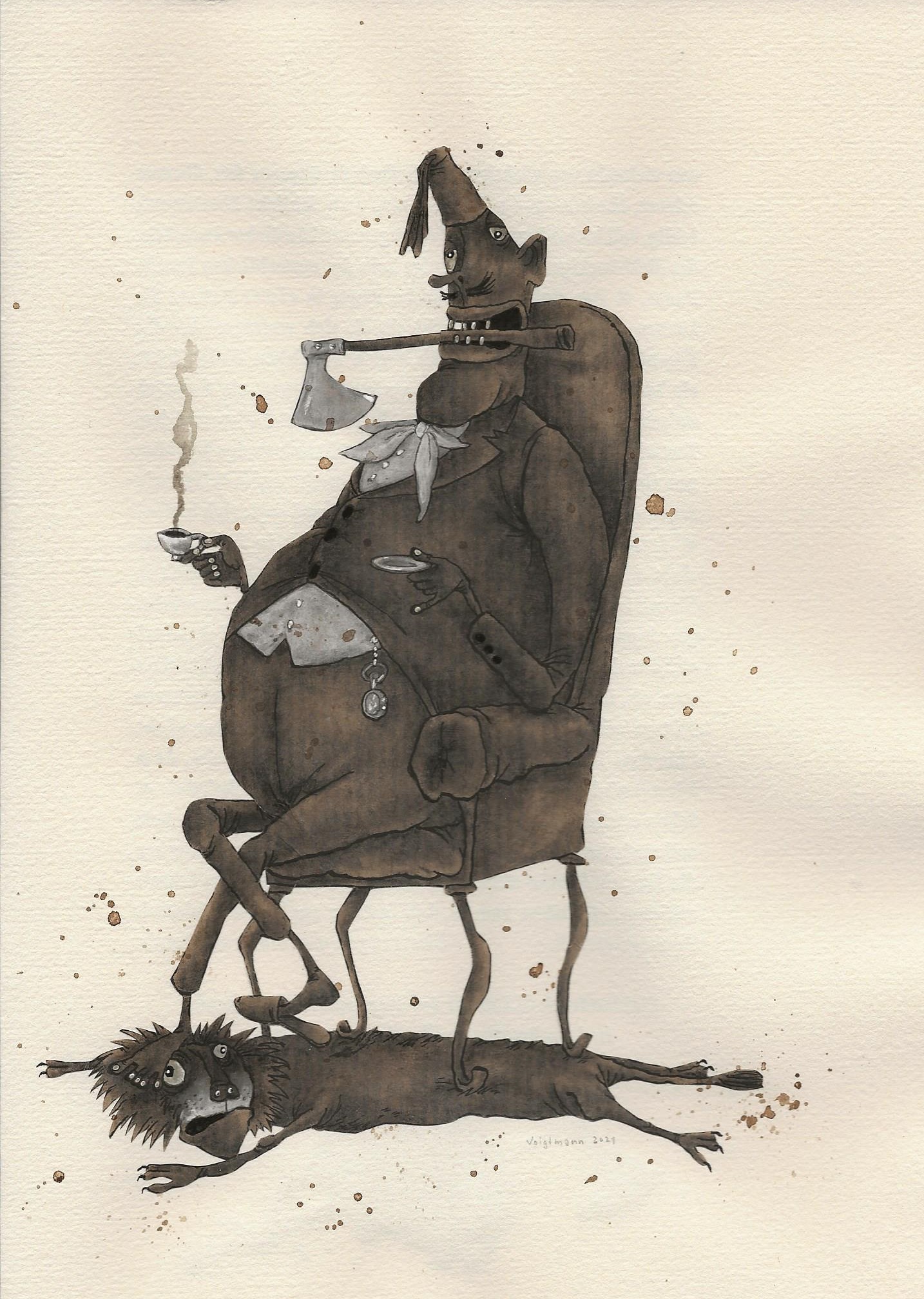 Alphonse Daudet. Die beiden Tartarins. [Erstdruck]