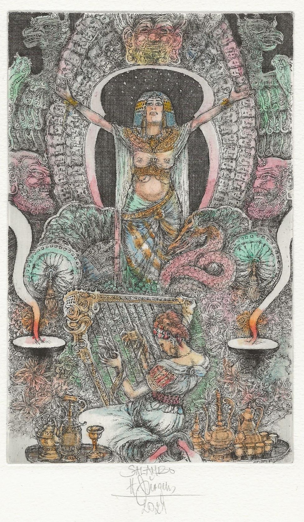 Gustave Flaubert. Salambo, Tochter des Hamilkar. [Erstdruck]