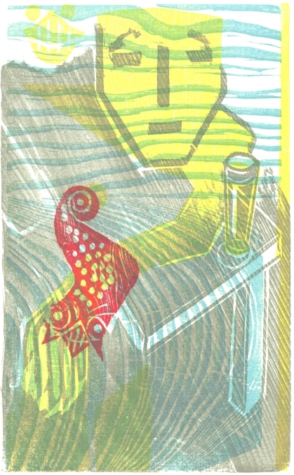 Ror Wolf. Die weiche Welt der fließenden Tiere. [Erstdruck]