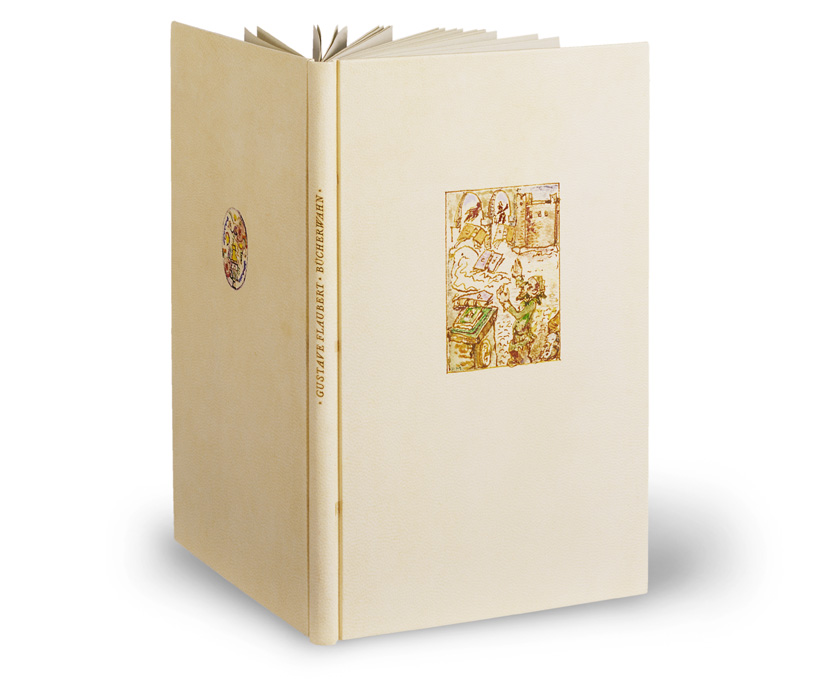 Gustave Flaubert. Bücherwahn. [Erstdruck]