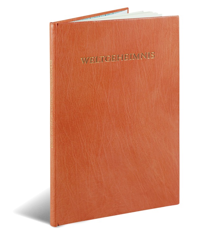 Hugo von Hofmannsthal. Weltgeheimnis.