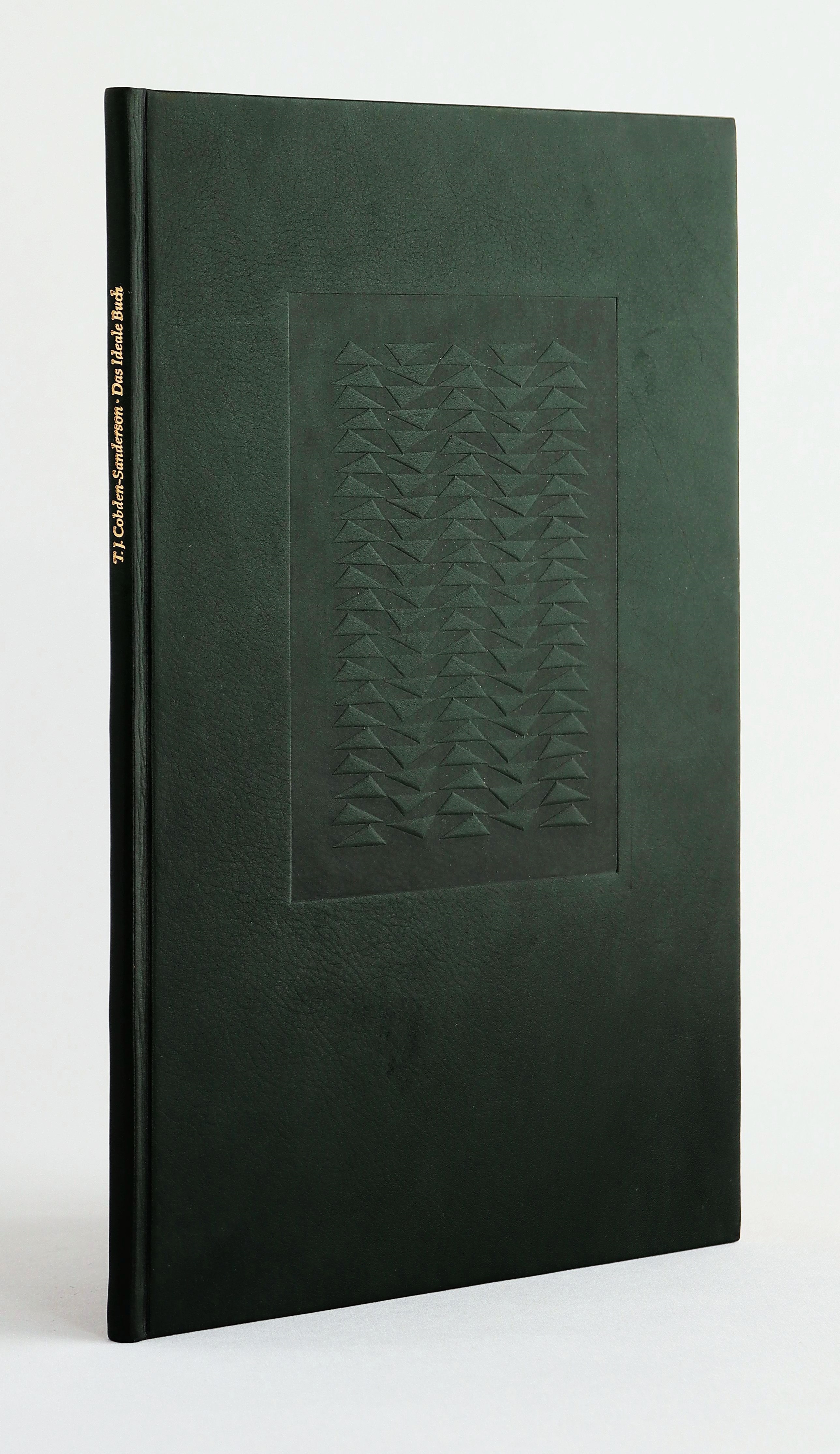 T. J. Cobden-Sanderson. Das Ideale Buch. [Erstdruck]